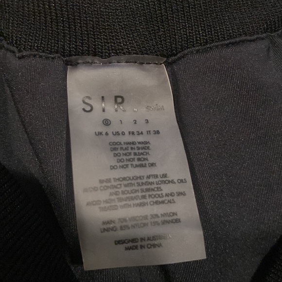 Sir black high waisted bikini bottoms - Picture 6 of 6